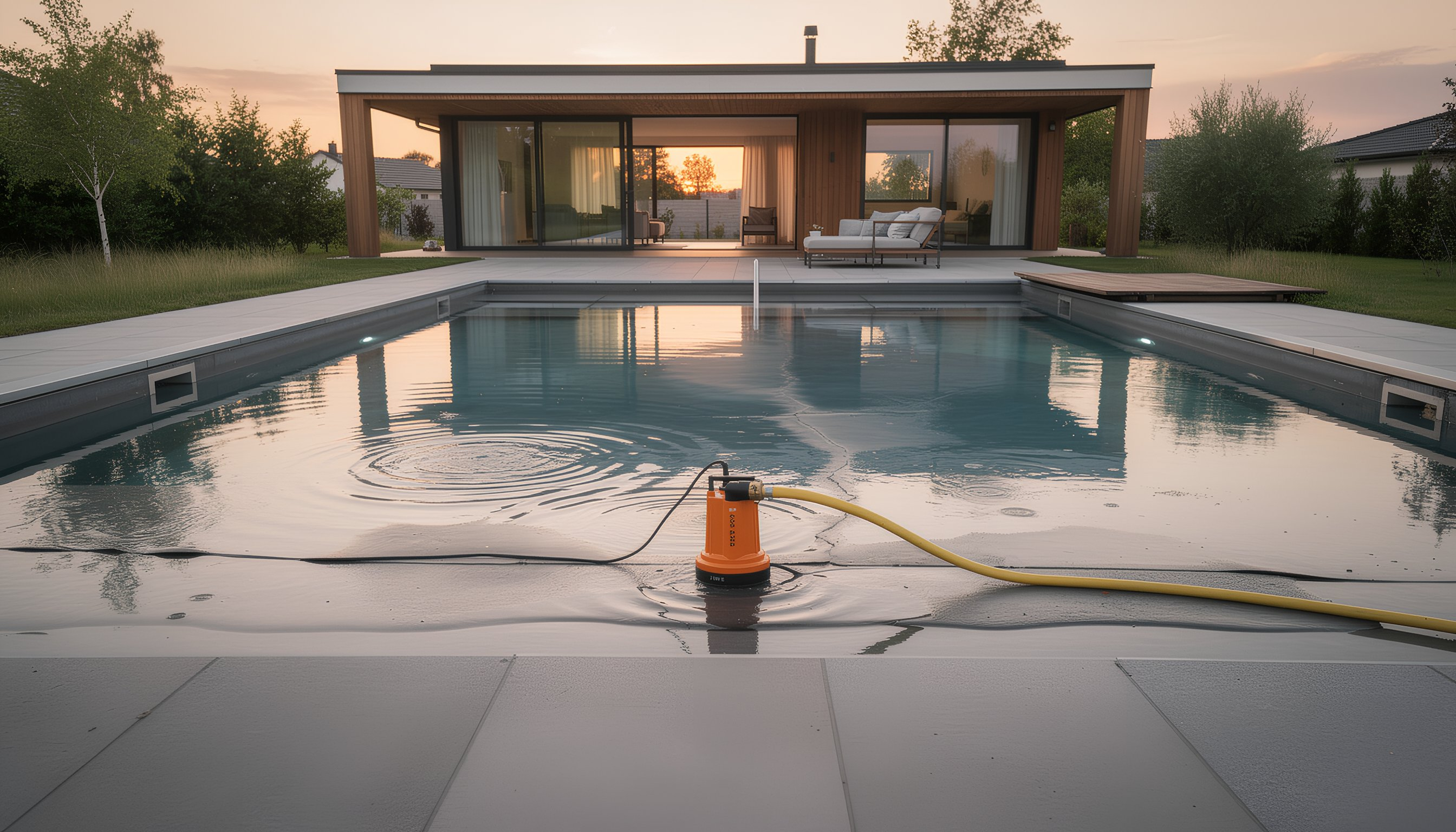 Je tuin sproeien met oud zwembadwater: Is dat veilig?